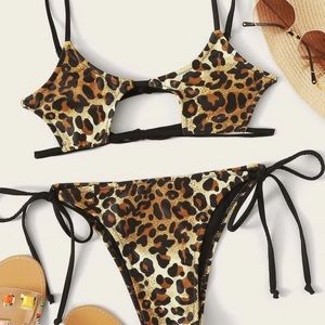 Shein Cheetah bathing suit (Never Worn)